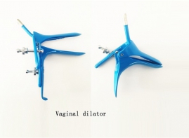 Biplane vaginal dilator
